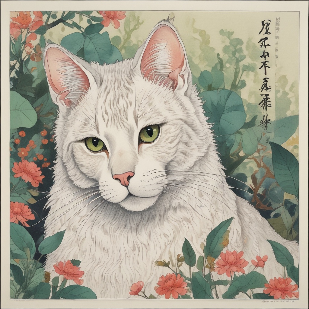 大きな猫の画像